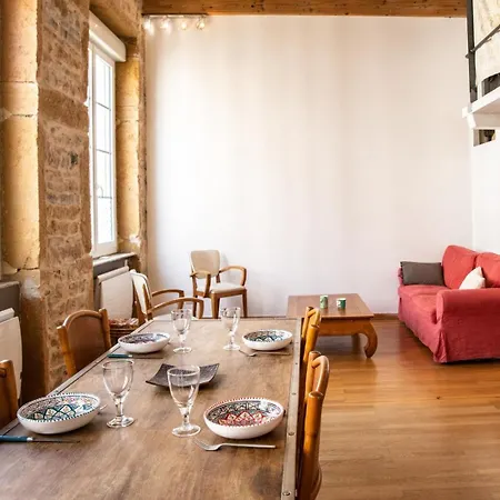 Le Boheme - Superbe Canut - Coeur Croix Rousse Apartmán Lyon